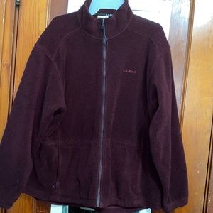 L.L. Bean zip up fleece